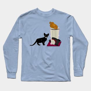 Black Cat Long Sleeve T-Shirt